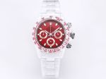 ROLEX Daytona Ceramics Case 43MM diameter Quartz Movement Red Watch